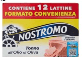 Tonno all'olio di oliva Nostromo, 12 x 60 g – Bennet