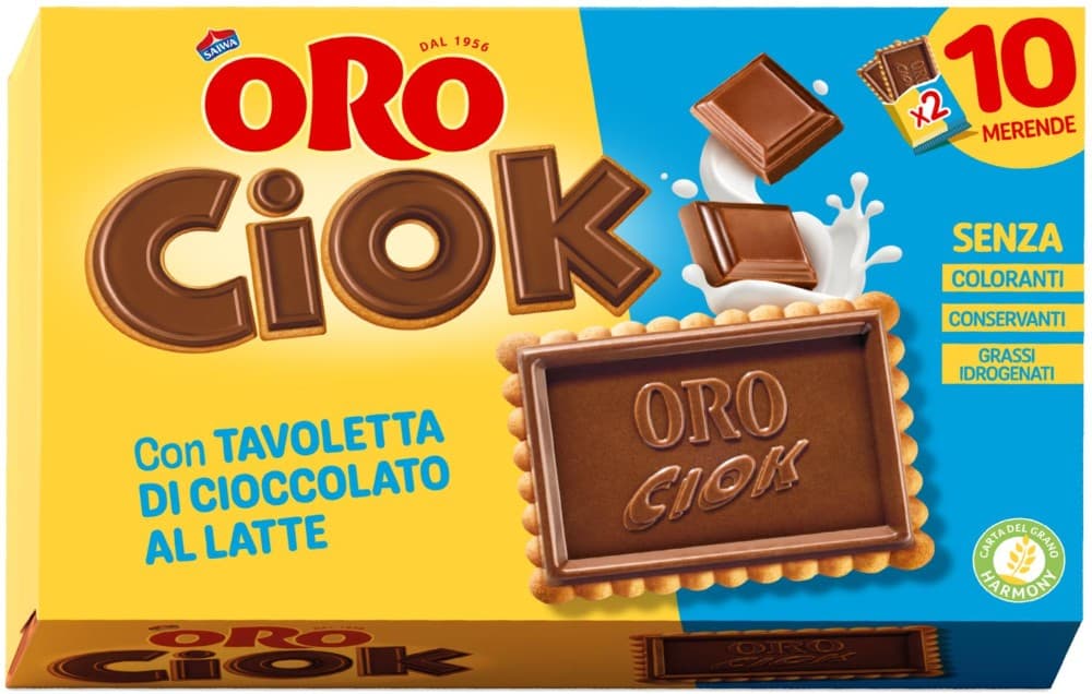 Biscotti Oro Ciok Saiwa – Il Gigante