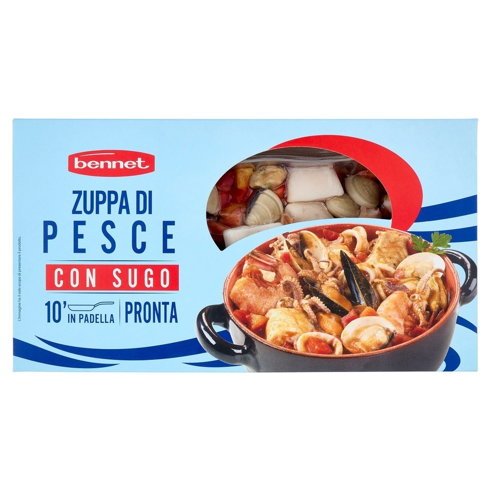 Zuppa di Pesce Pronta Surgelata Bennet g 550 - Offerta nel negozio Bennet