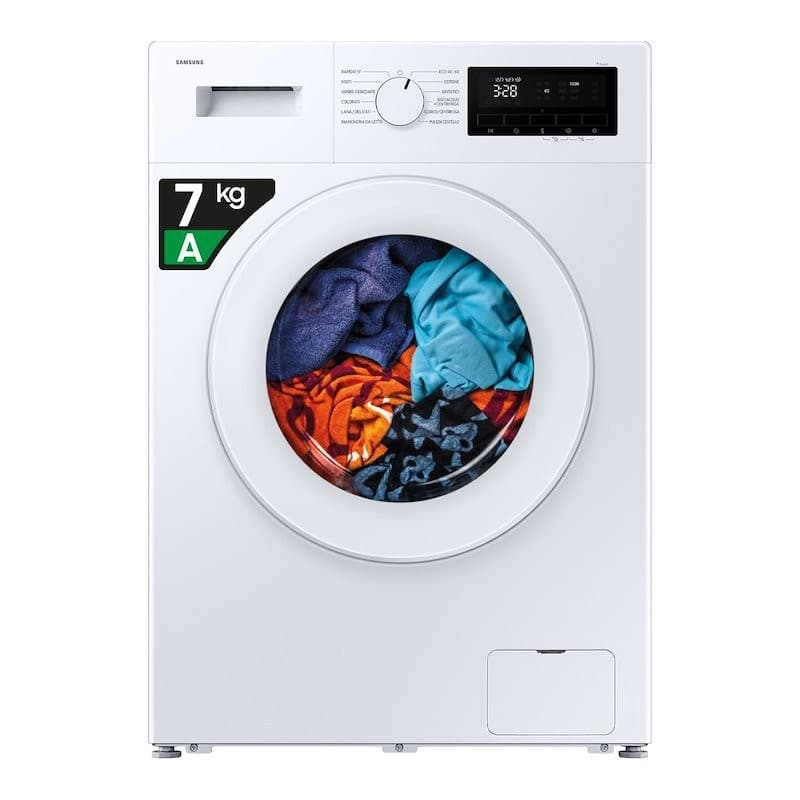 Lavatrice Slim Serie 3000FM WW70FG3M05TW, 7 kg, 1.400 giri Samsung – Euronics