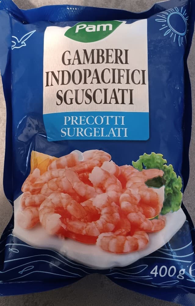 Gamberi indopacifici sgusciati, 400 g – Panorama