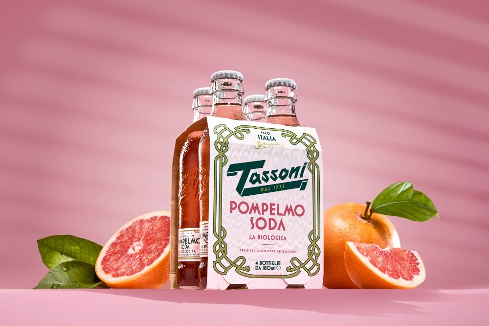Pompelmo Soda Tassoni ml 720 in offerta da Bennet