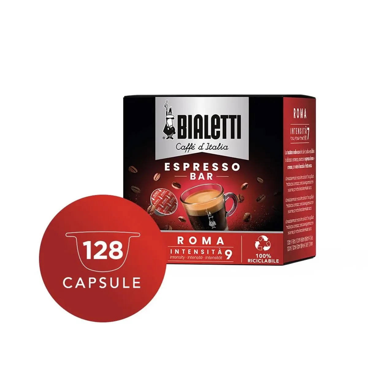 Bialetti Espresso Bar 128 capsule in offerta da Comet