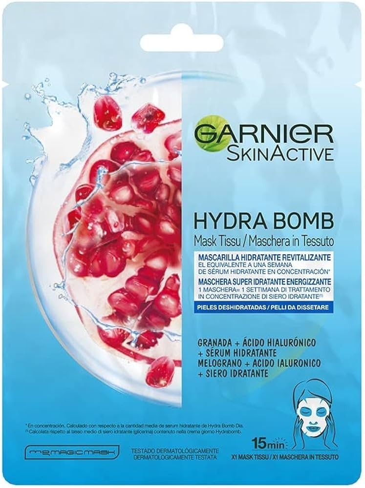 Garnier SkinActive Hydra Bomb Maschera in Tessuto in offerta da Iper La grande i