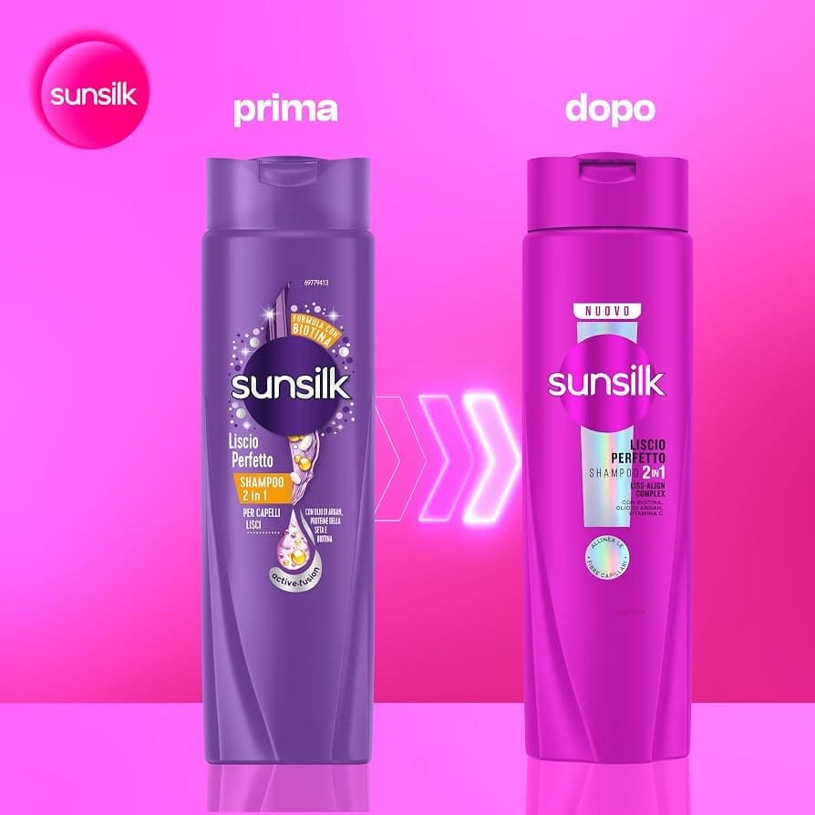 Sunsilk shampoo e balsamo 250 ml x 2 + 200 ml x 2 in offerta da Risparmio Casa
