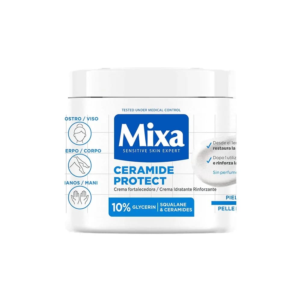 Mixa crema corpo ad azione specifica 400 ml, assort. in offerta da Dm