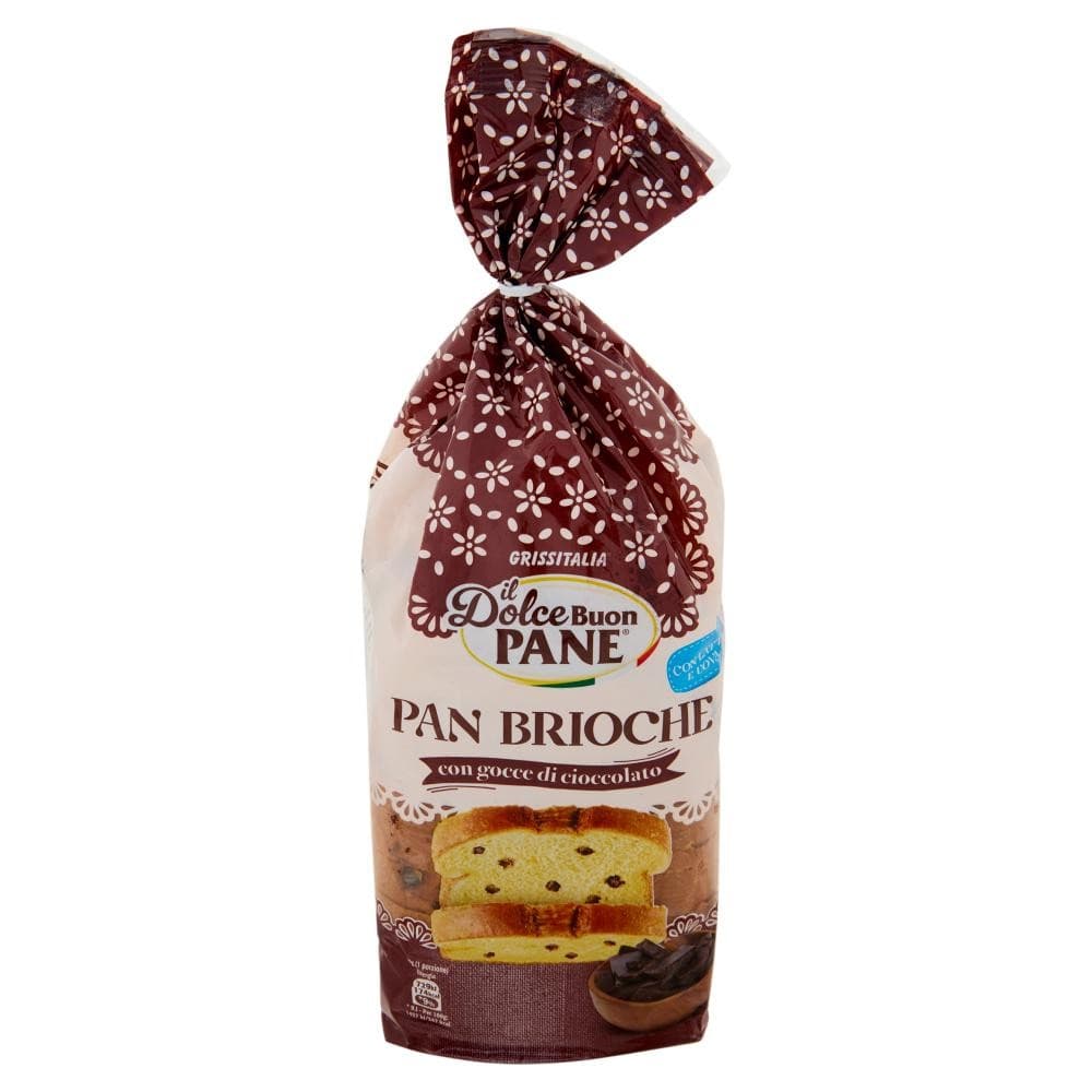 Pan brioche con gocce di cioccolato Il Dolce Buon Pane, 500 g – Bennet