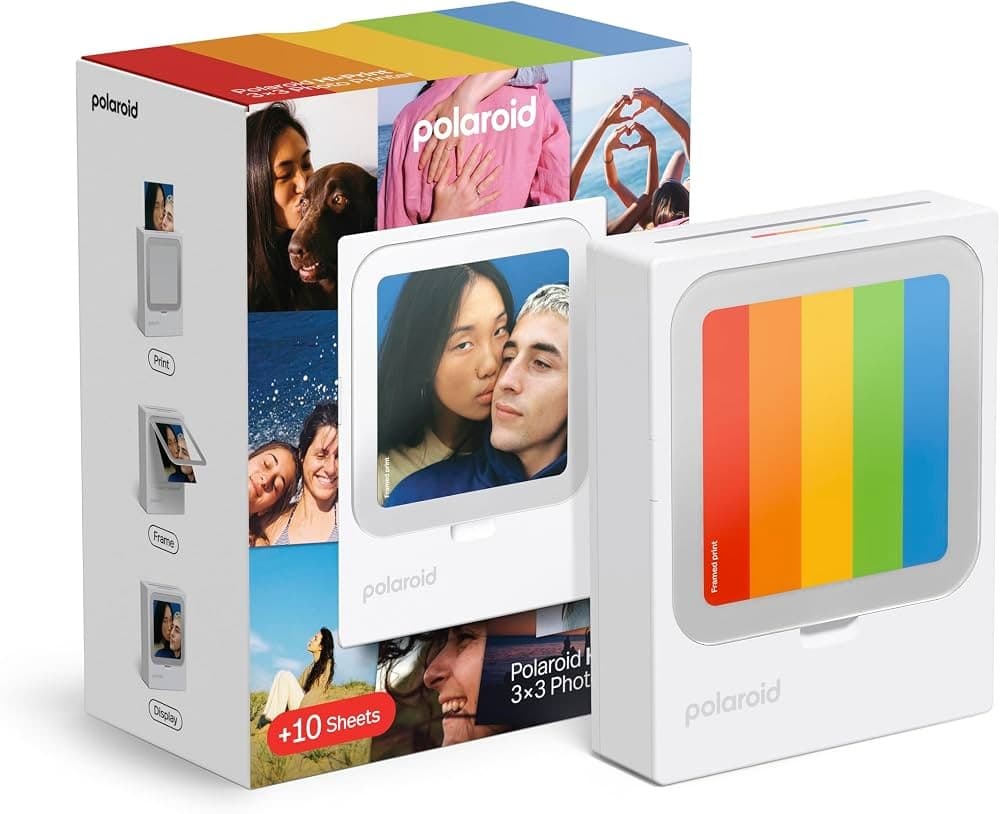 Polaroid PZ9196 Stampante fotografica Hi-Print 3x3 10 stampe in offerta da Euronics