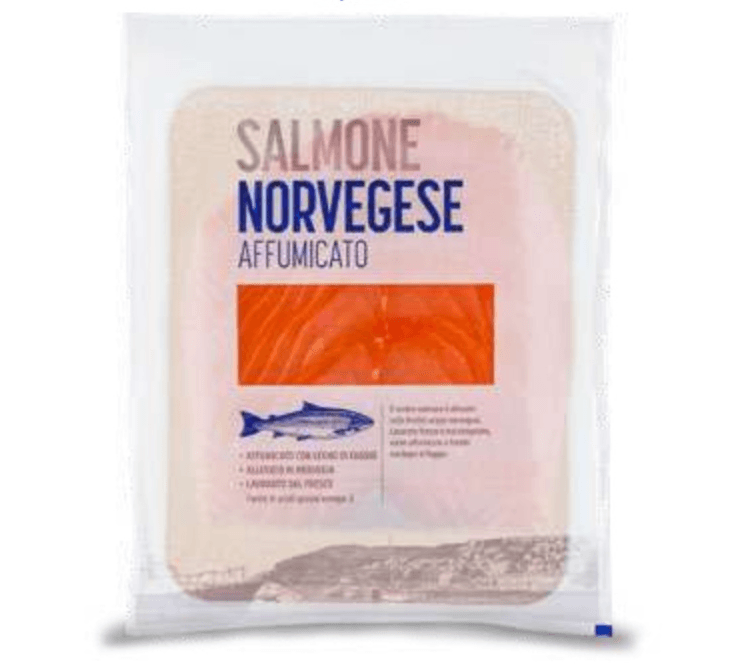 Salmone Norvegese Affumicato 150 g - Offerta nel negozio Eurospin