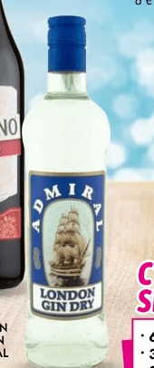 Admiral London Dry Gin, 700 ml – Bennet