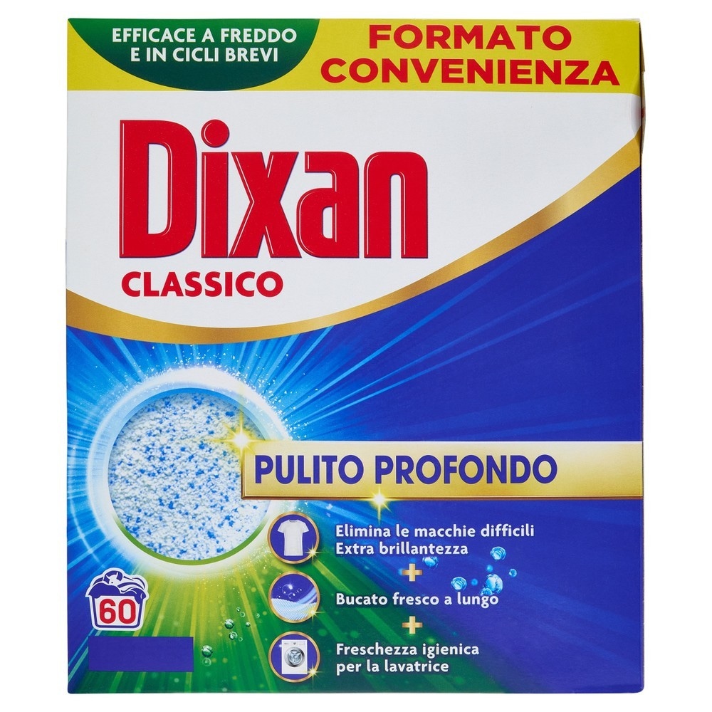 Dixan Detersivo in polvere 3300 g confezione in offerta da Lidl