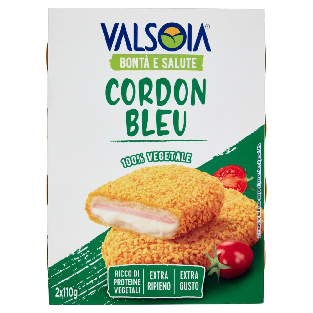 Cordon Bleu 100% vegetale Valsoia, 220 g – Panorama