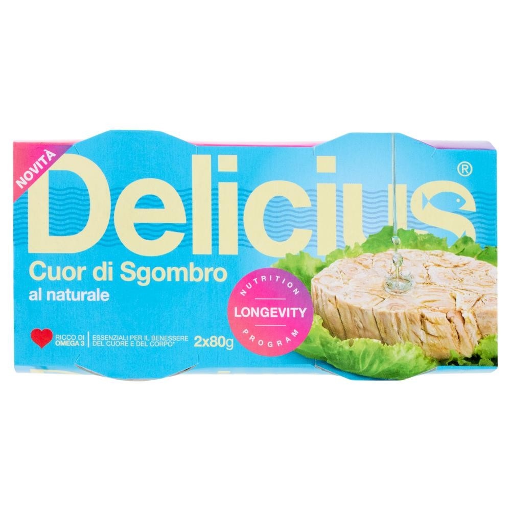 Cuor di Sgombro 2 x 80 g Delicius in offerta da ALDI