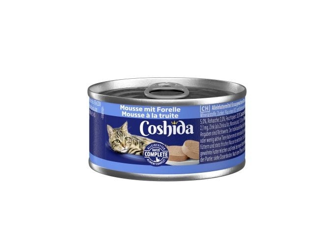 Coshida Mousse per gatti in lattina 1020 g confezione in offerta da Lidl