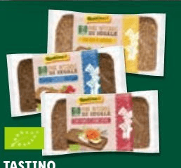 Tastino pane integrale di segale 500 g in offerta da Lidl