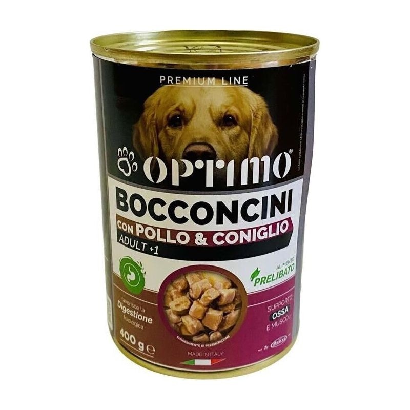 Optimo bocconcini cane 400 g in offerta da Maury's