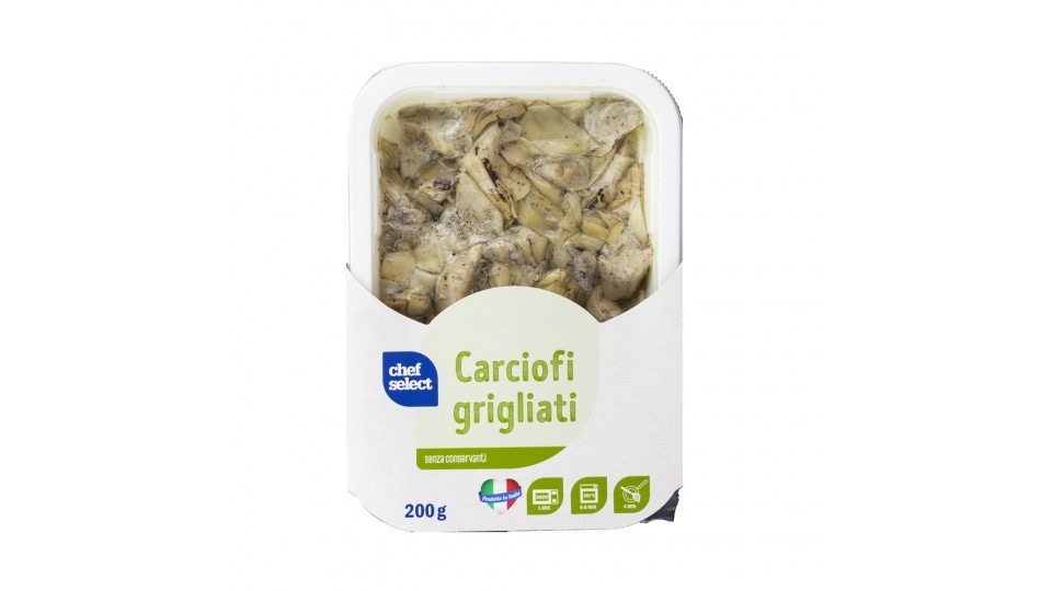 Carciofi grigliati 200 g confezione Chef Select - Offerta nel negozio Lidl