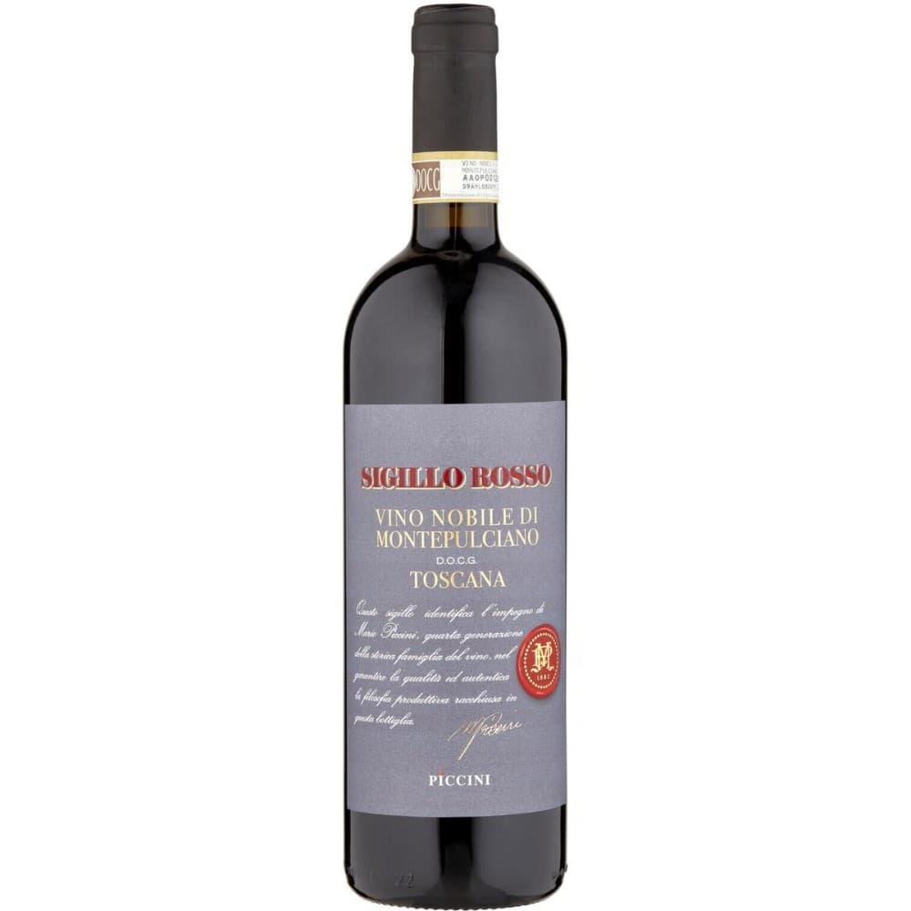 Vino Nobile di Montepulciano Sigillo Rosso DOCG, 75 cl PICCINI – Iper La grande i