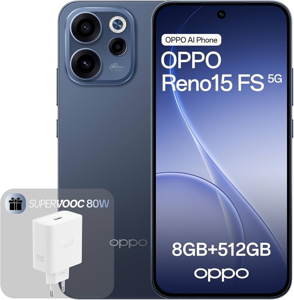 Smartphone Reno 15 FS 8+8/512GB in offerta da Euronics