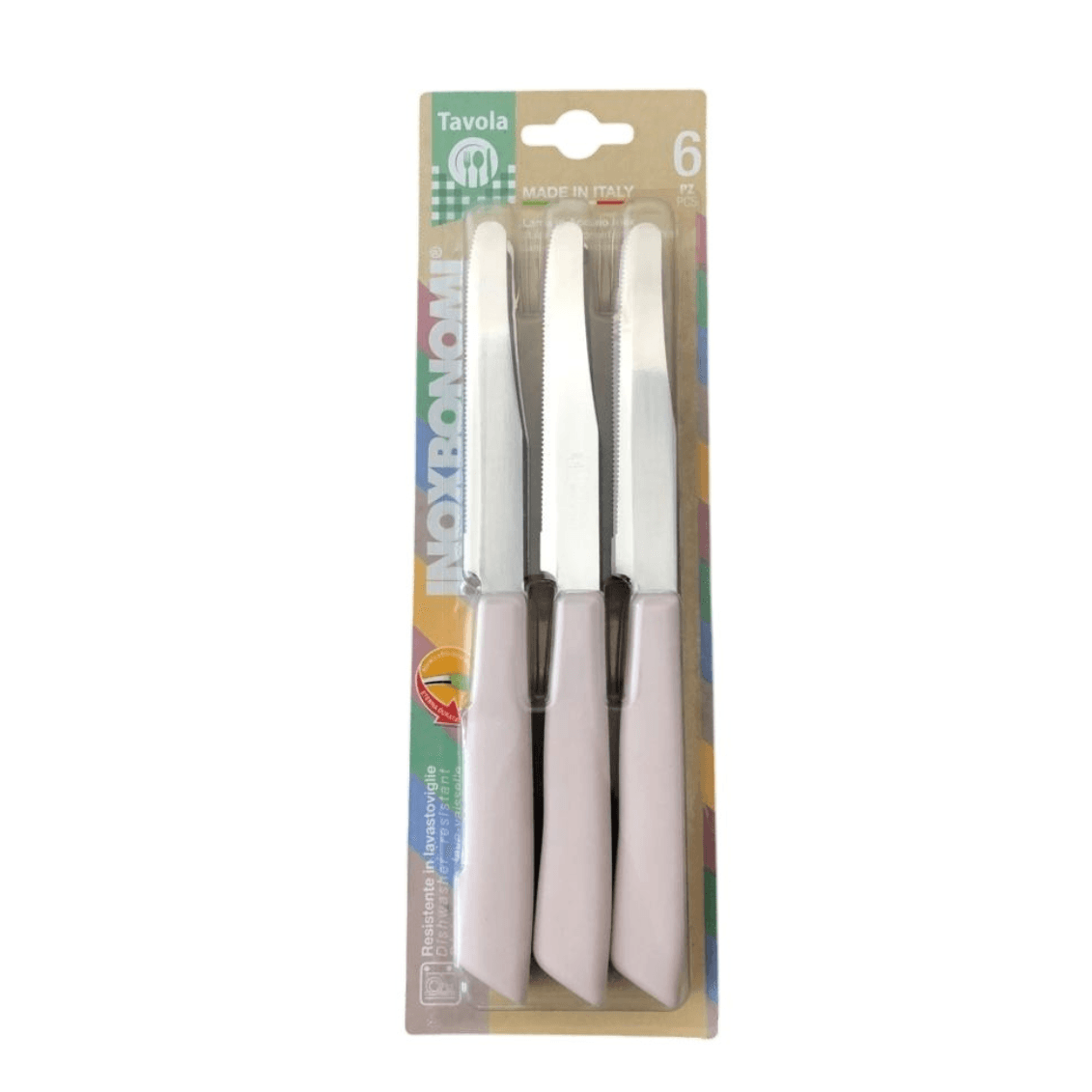 Blister 6 coltelli tavola 6 coltelli - Offerta nel negozio Carrefour