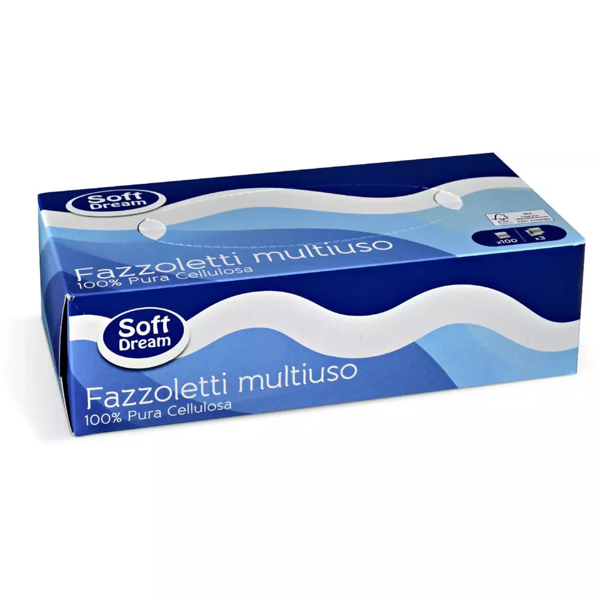 Soft Dream fazzoletti multiuso, 100 pz – Eurospin