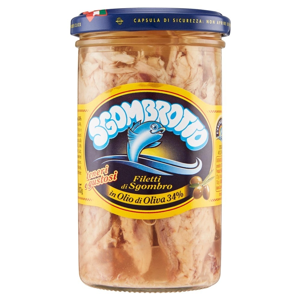 Sgombrotto filetti di sgombro in olio di oliva L'isola d'Oro 250 g in offerta da Bennet