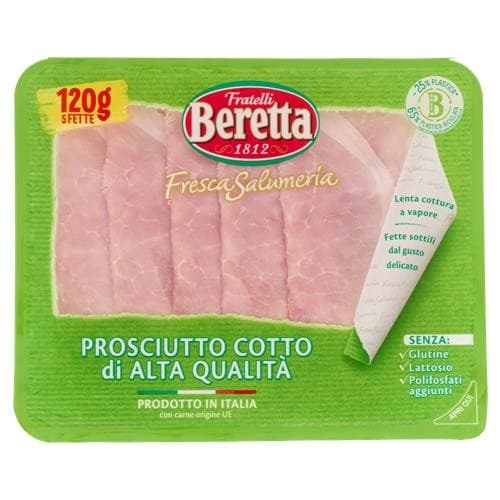 Prosciutto cotto di Alta Qualità Fresca Salumeria 120 g x2 FRATELLI BERETTA in offerta da Iper La grande i