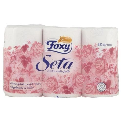 Carta igienica Foxy Seta, 12 rotoli – Bennet