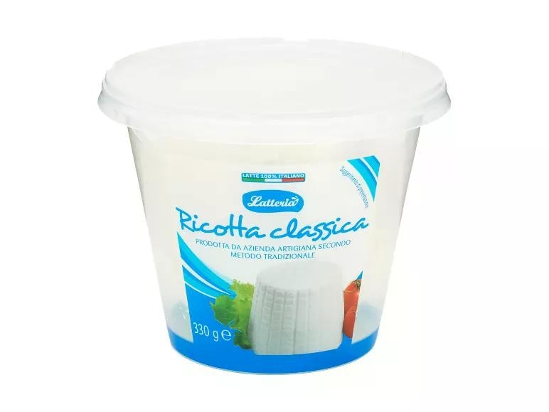 Ricotta classica 330 g confezione Latteria - Offerta nel negozio Lidl