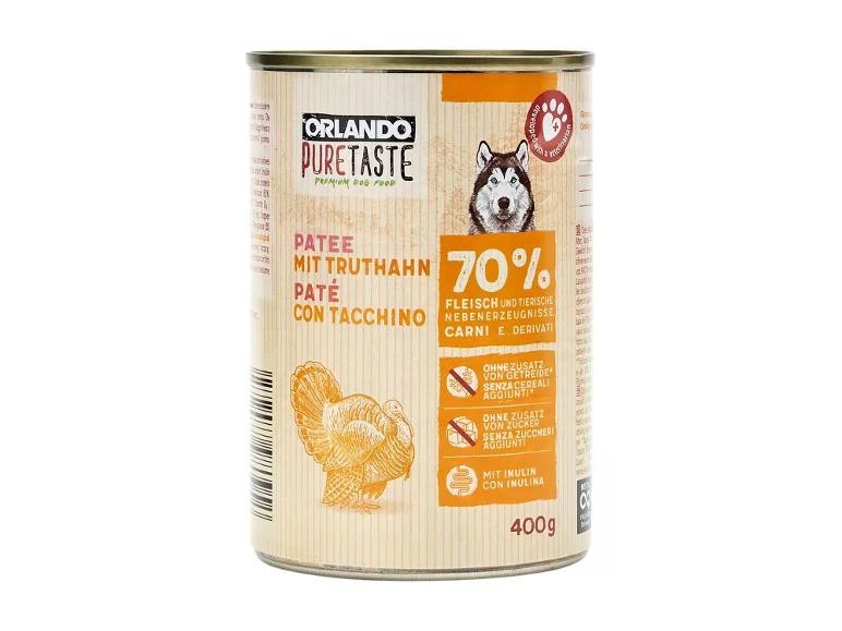 Orlando Pure Taste Paté premium 400 g confezione in offerta da Lidl