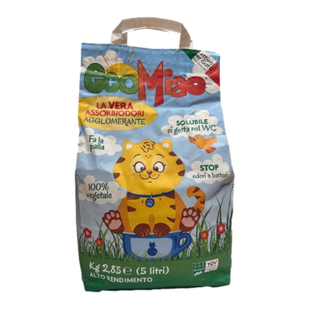 Lettiera per gatti Eco Miao 5 litri in offerta da Il Gigante