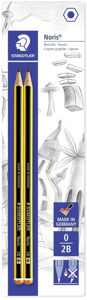 Blister 2 Matite Noris 0/2B Staedtler – Carrefour