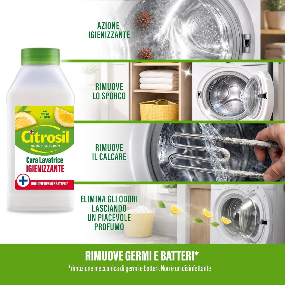 Citrosil spray per superfici, disinfettante liquido o spray, cura lavatrice – Iper La grande i