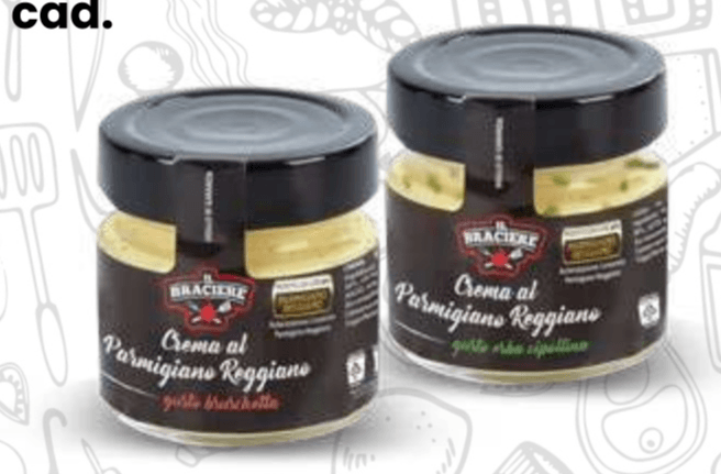 Crema al Parmigiano Reggiano Assortita 125 g Il Braciere - Offerta nel negozio Eurospin