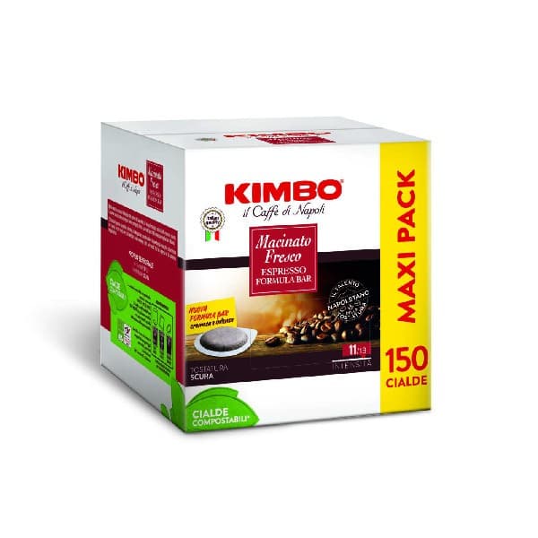 Cialde compostabili, 150 cialde Kimbo Caffè di Napoli – Comet