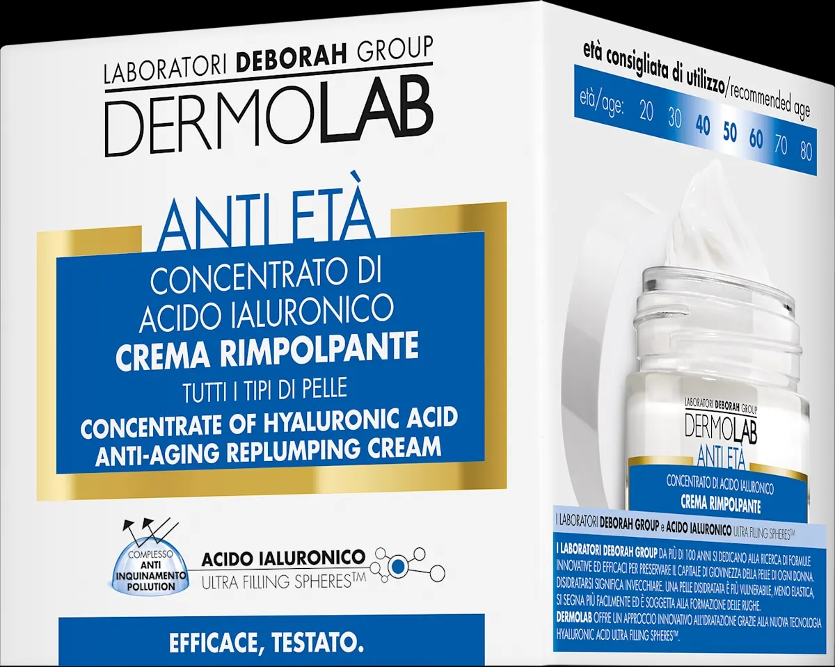 Crema rimpolpante antieta Dermolab ml 50 - Offerta nel negozio Bennet