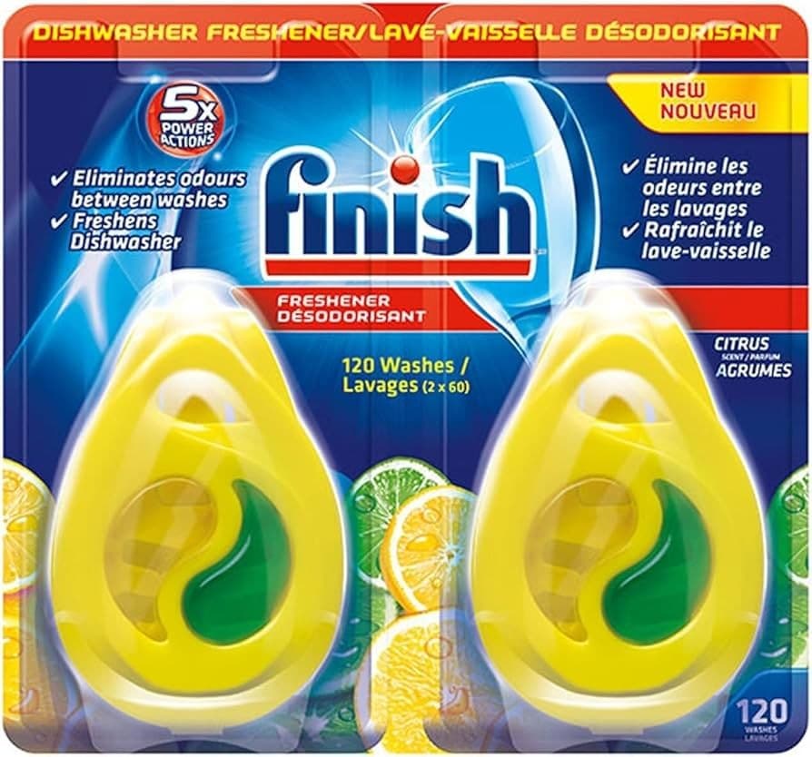 Finish deodorante lavastoviglie 2 pezzi in offerta da Risparmio Casa