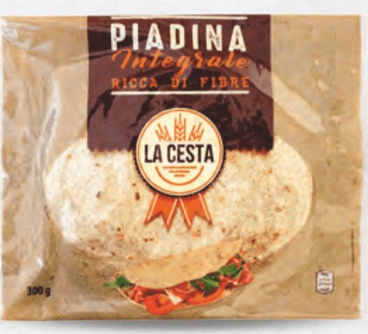 La Cesta piadina integrale, 300 g – ALDI