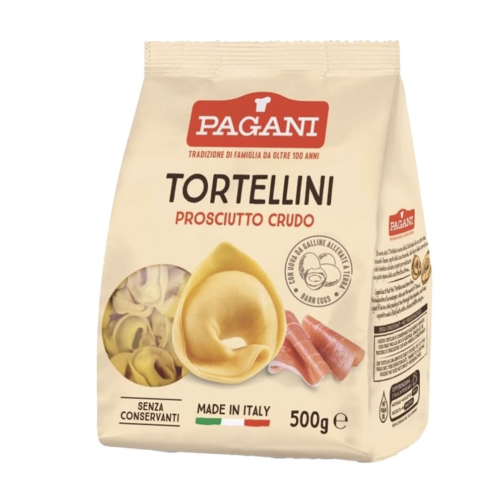 Tortellini o Ravioli Prosciutto Crudo Pagani 500 g - Offerta nel negozio Bennet