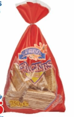 Crackers Ca' Bianca 750 g in offerta da MD