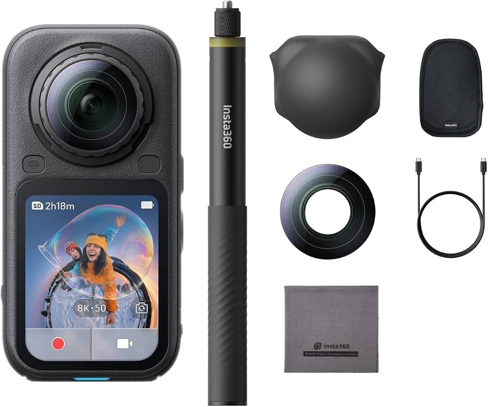 Insta360 X6 videocamera 8K con AI – Comet