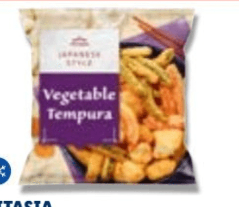 Vitasia tempura di verdure, 400 g confezione – Lidl