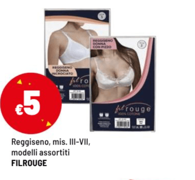 Reggiseno Filrouge – Iper La grande i