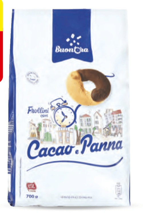 Buon'Ora Frollini con cacao e panna 700 g in offerta da ALDI