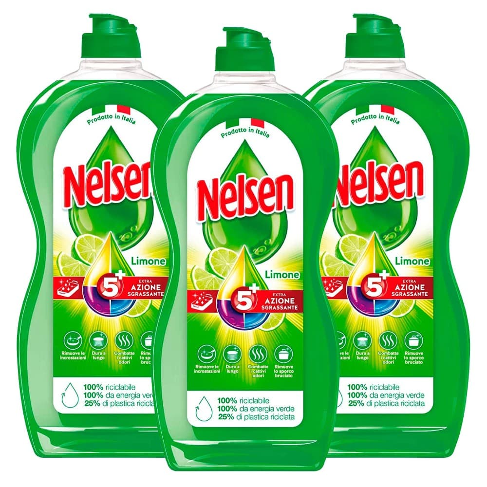 Nelsen detersivo per piatti, 900 ml x3 – Iper La grande i