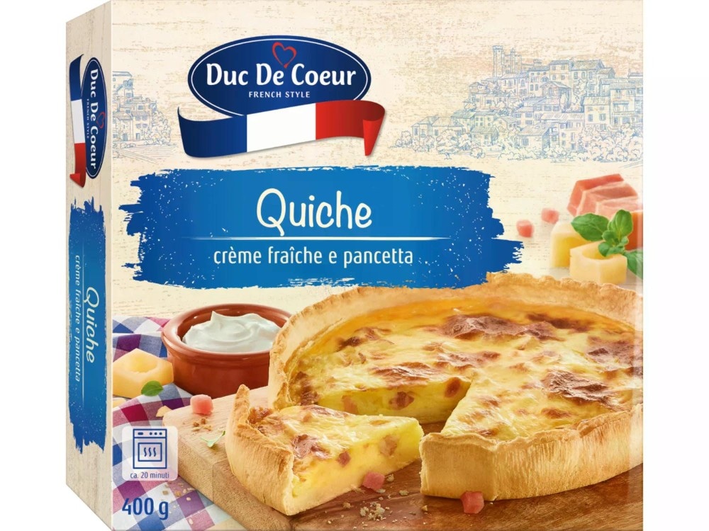 Duc De Coeur Quiche Lorraine 400 g in offerta da Lidl