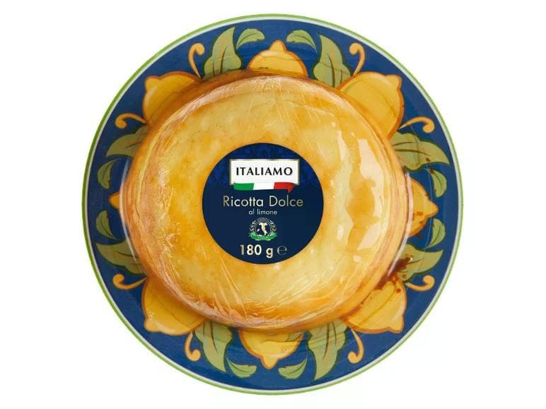 Ricotta dolce stracciatella/limone, 180 g – MD