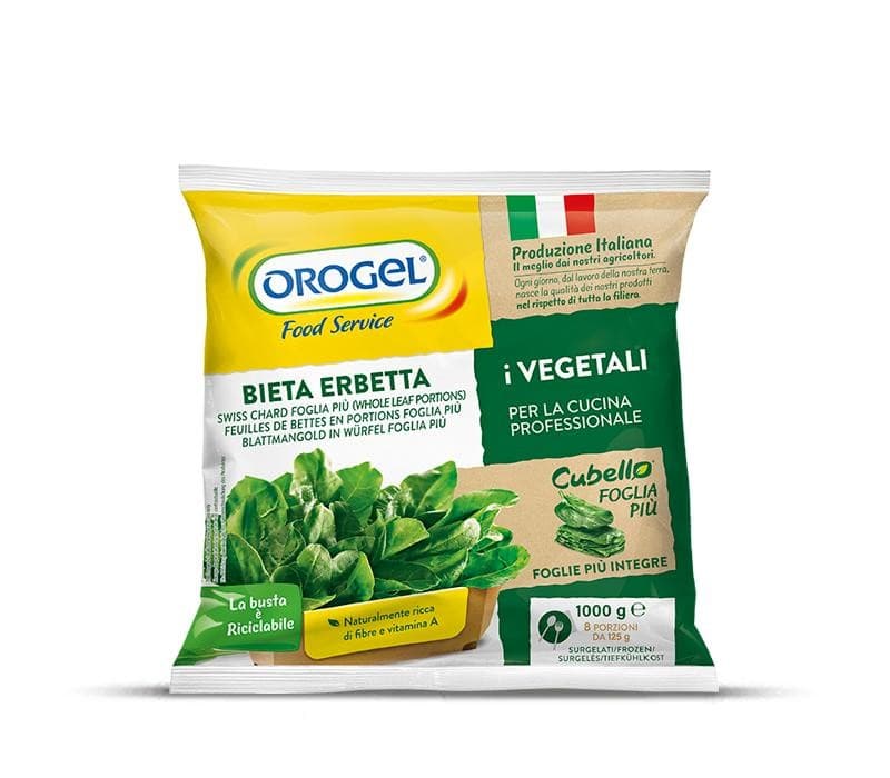 Spinaci o Bieta Erbetta Cubello Foglia Più, 900 g Orogel – Coop