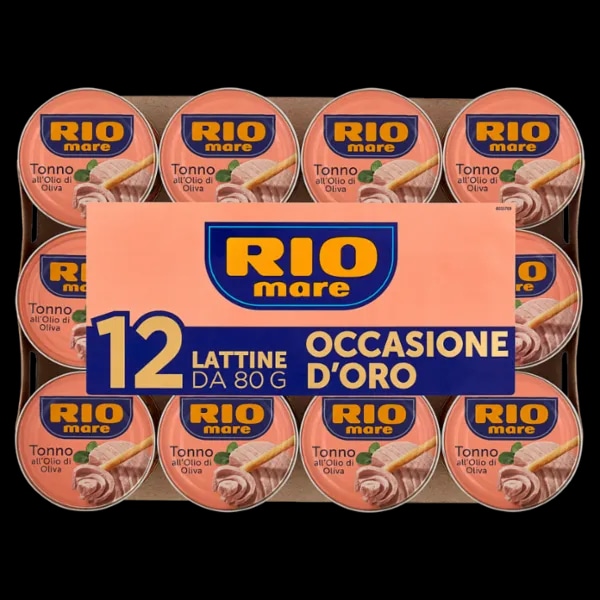 Rio Mare tonno all'olio di oliva 12x80 g in offerta da Bennet