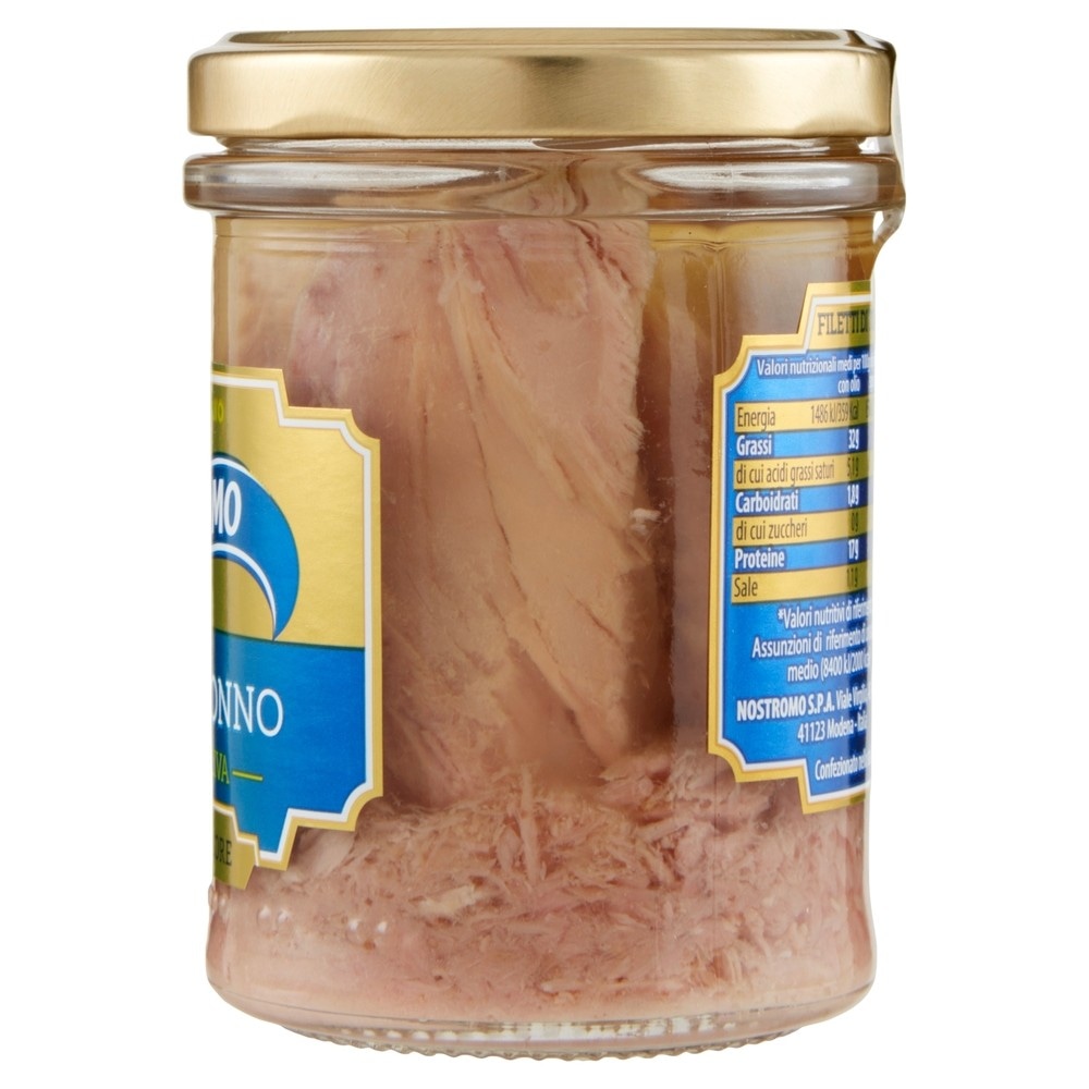 Filetti di tonno Nostromo 180 g; sgocc. 126 g in offerta da Coop